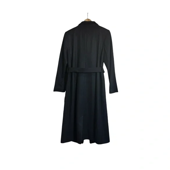 Kenneth Cole Women's Belted Wool Blend Wrap Coat Size 12 - Picture 2 of 13